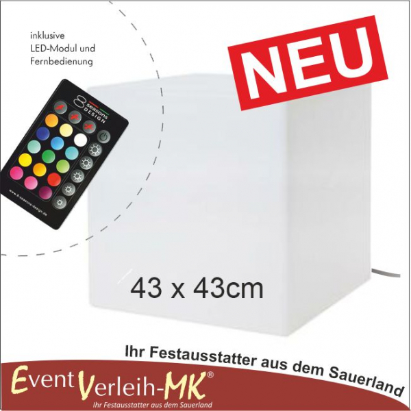 LED-Shining Cube 43 x 43cm